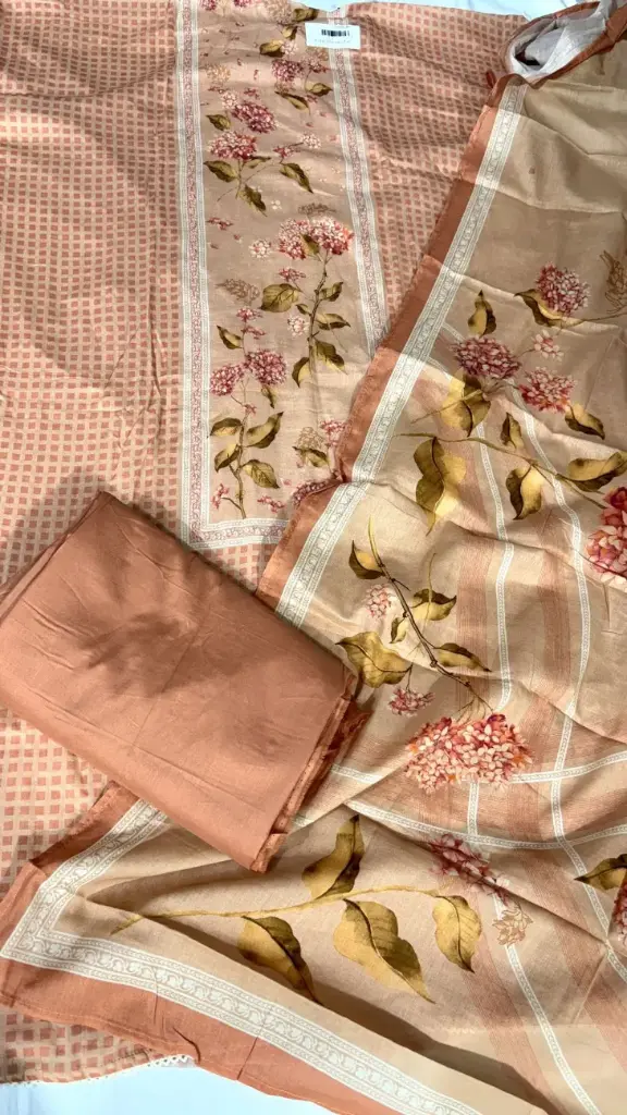 Pure muslin suit (ganga)