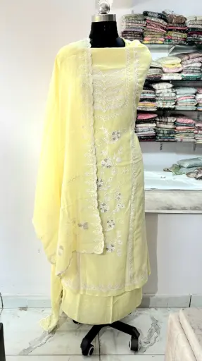 Mal cotton lakhnavi suit